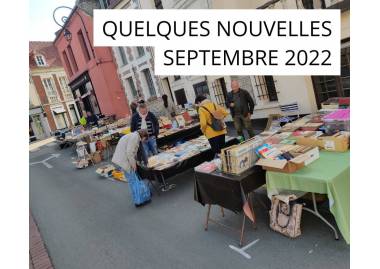Des Nouvelles De La Bouquinerie THOT Livres D'occasions septembre 2022 - Fin des marchés de Bergues, début d'une autre aventure